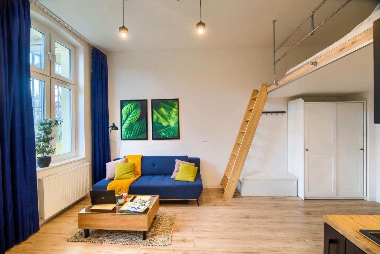 Апартаменты Tiny Studio City Centre / Mala Kawalerka Щецин Экстерьер фото
